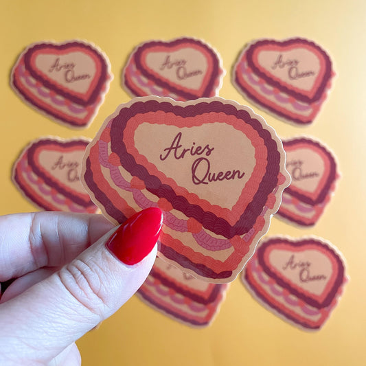 Aries Zodiac Sticker