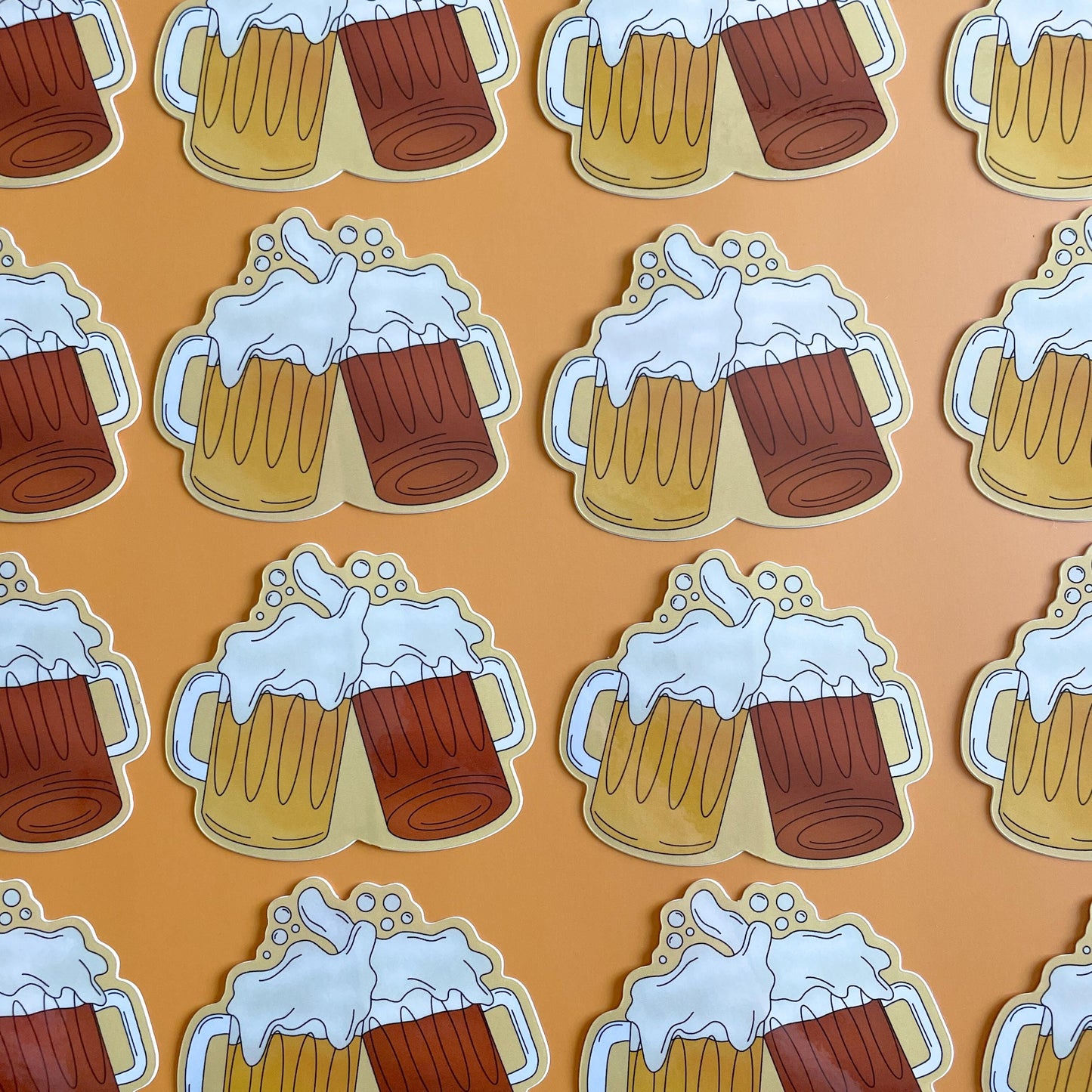 Beer Cheers Sticker