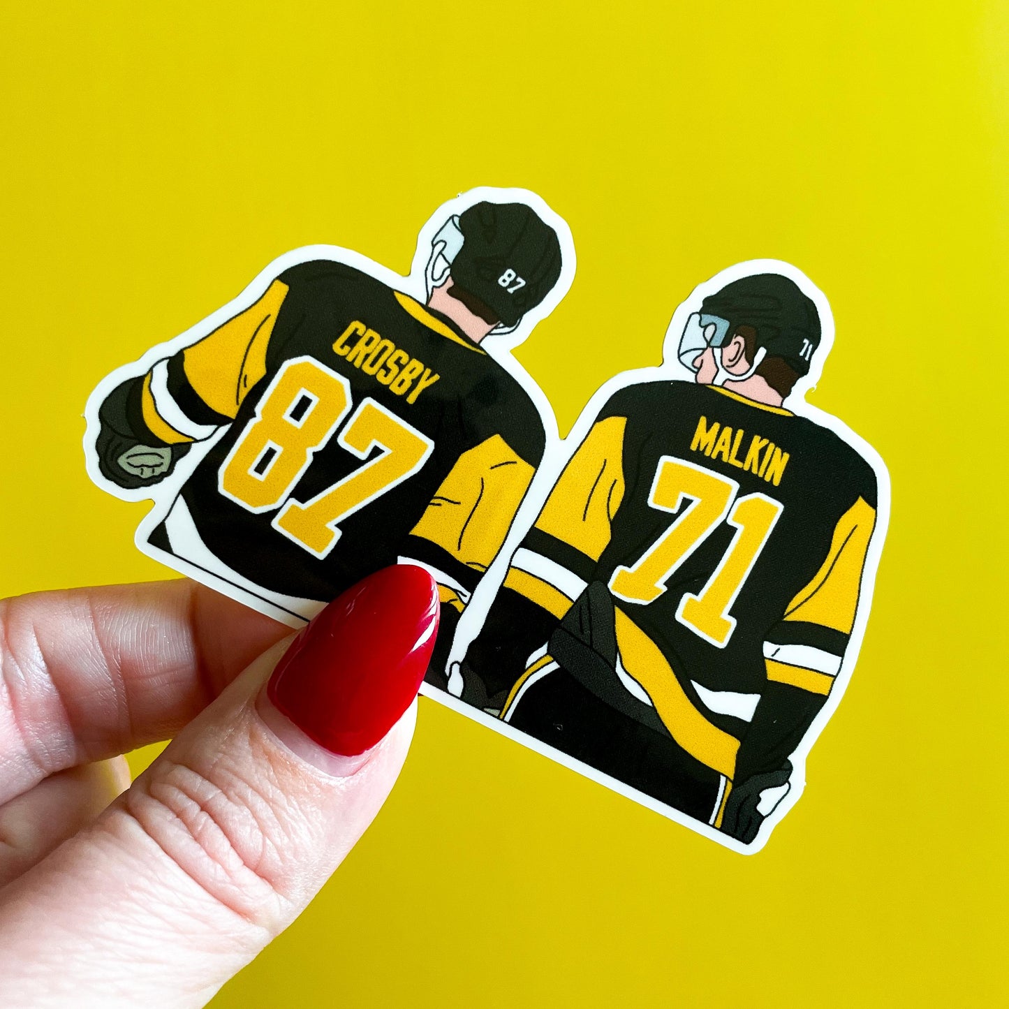 Pittsburgh Hockey Sticker