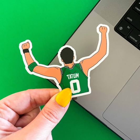 CLEARANCE: Boston Basketball Sticker