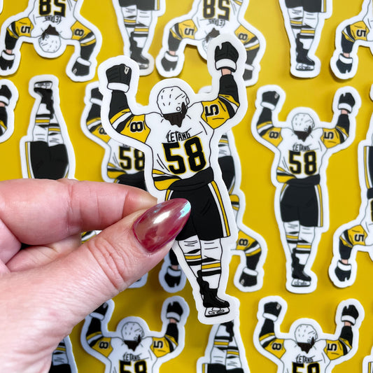 Pittsburgh Hockey Sticker