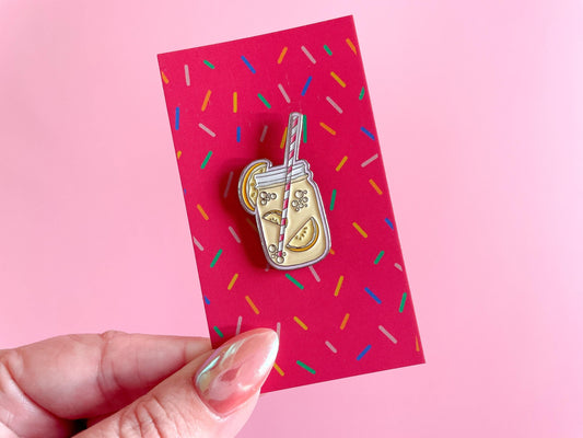 Lemonade Enamel Pin