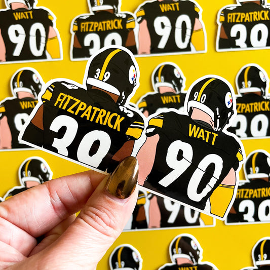 CLEARANCE: Pittsburgh Football Sticker