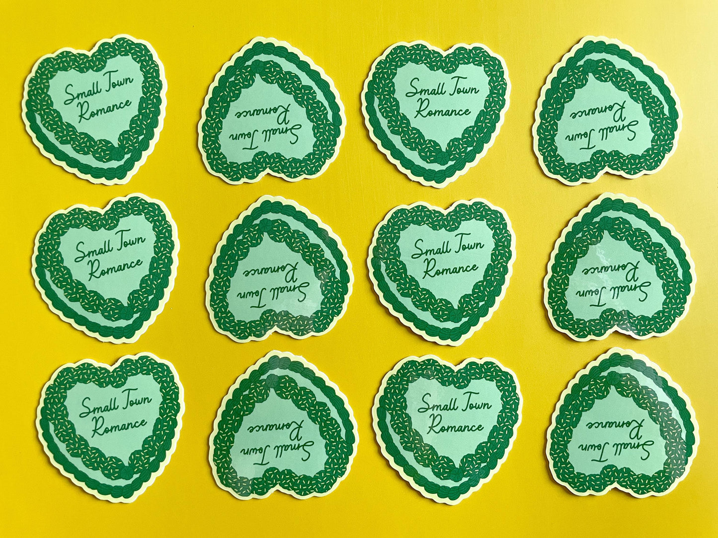 Small Town Romance Book Trope Sticker