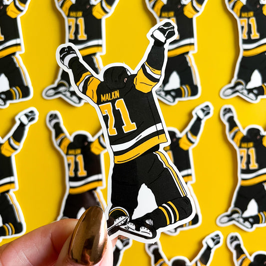 Pittsburgh Hockey Sticker