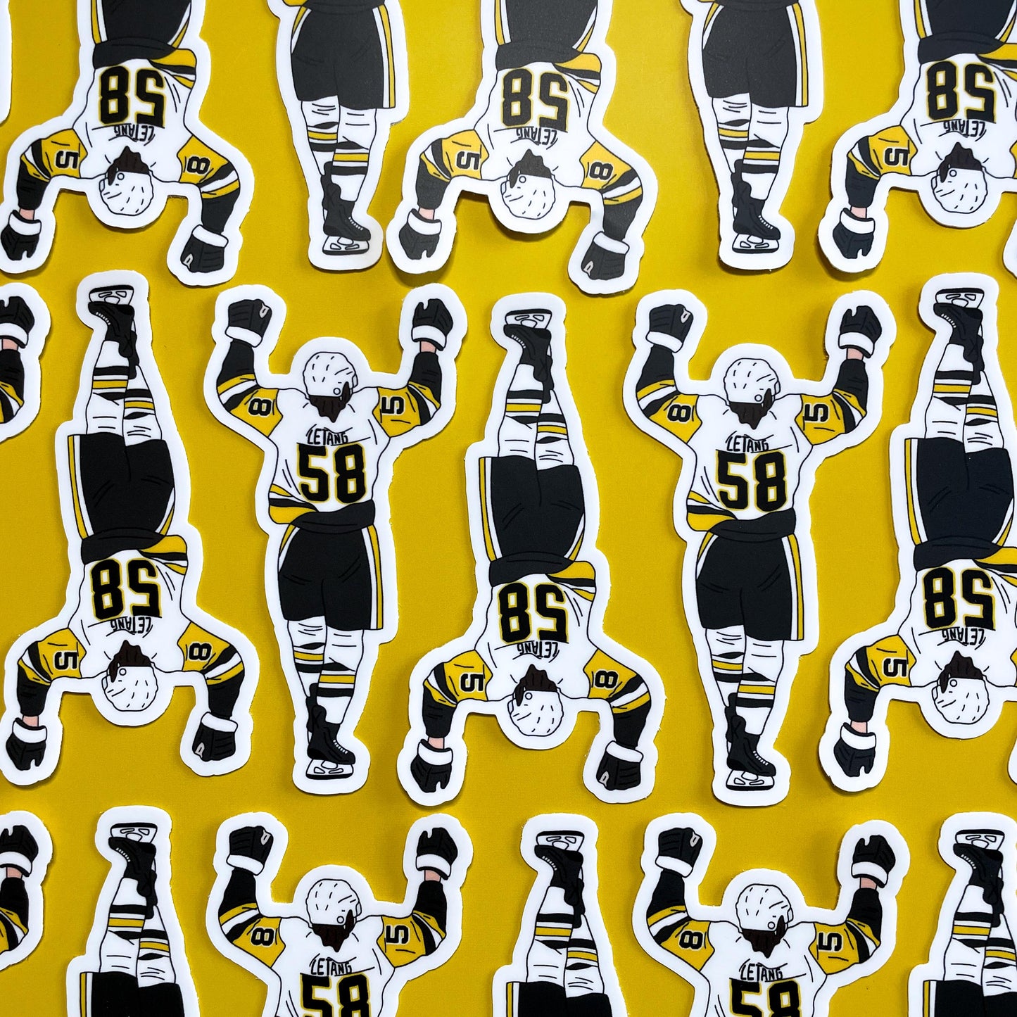Pittsburgh Hockey Sticker