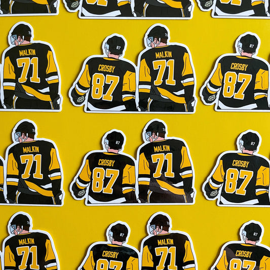 Pittsburgh Hockey Sticker