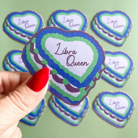 Libra Zodiac Sticker