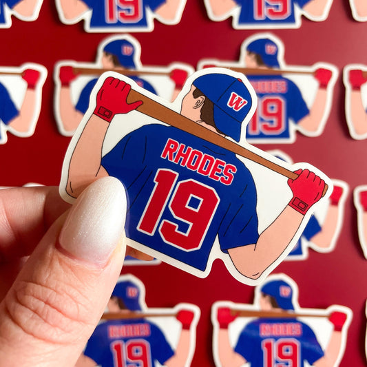 Isaiah Rhodes Sticker - "Play Along" by Liz Tomforde