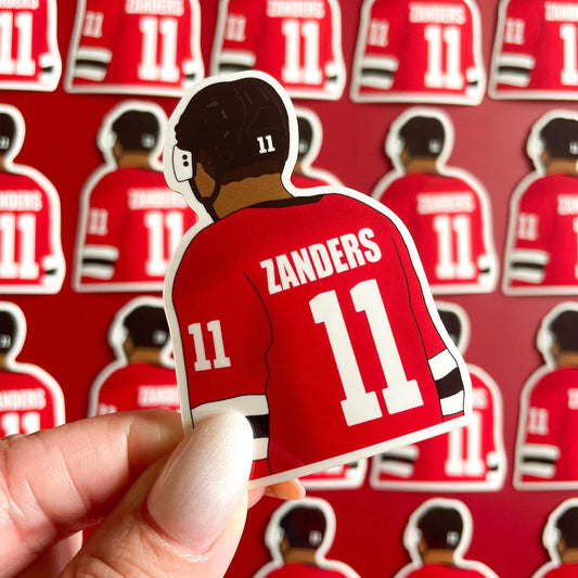 Evan Zanders Sticker - "Mile High" by Liz Tomforde