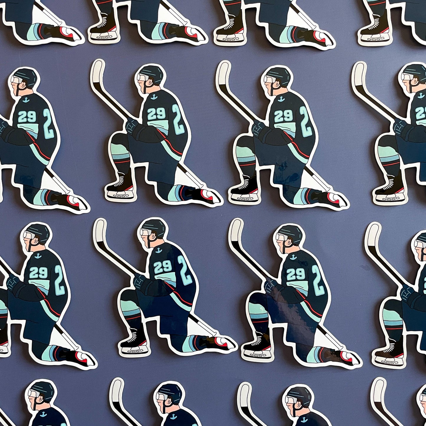 Seattle Hockey Sticker