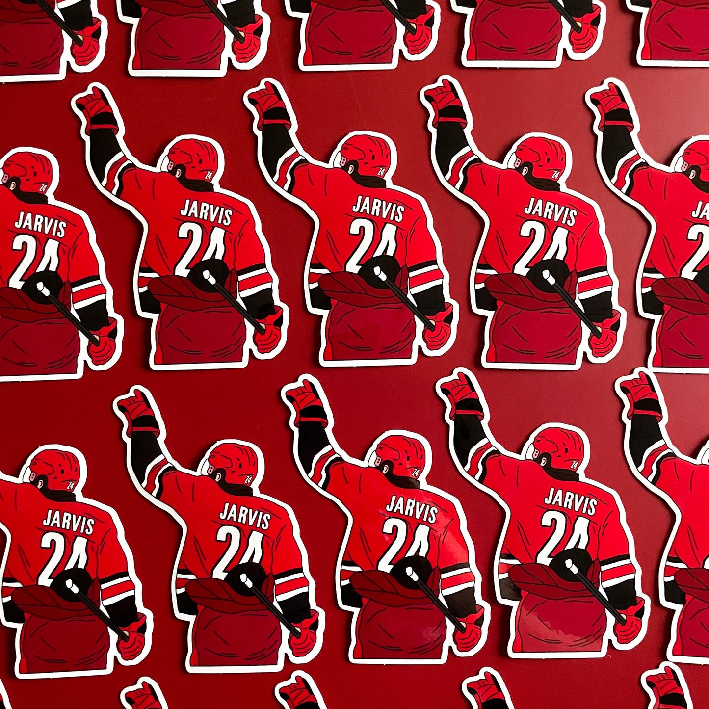North Carolina Hockey Sticker