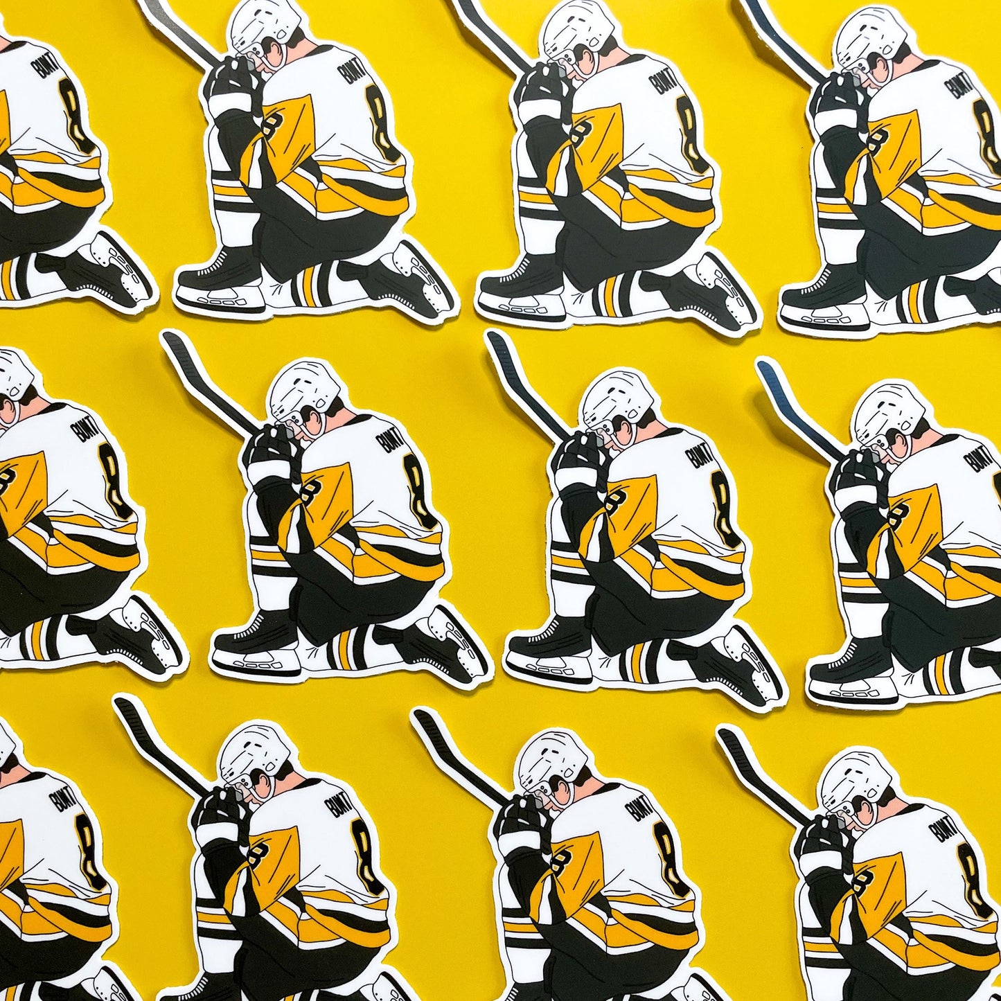 CLEARANCE: Pittsburgh Hockey Sticker