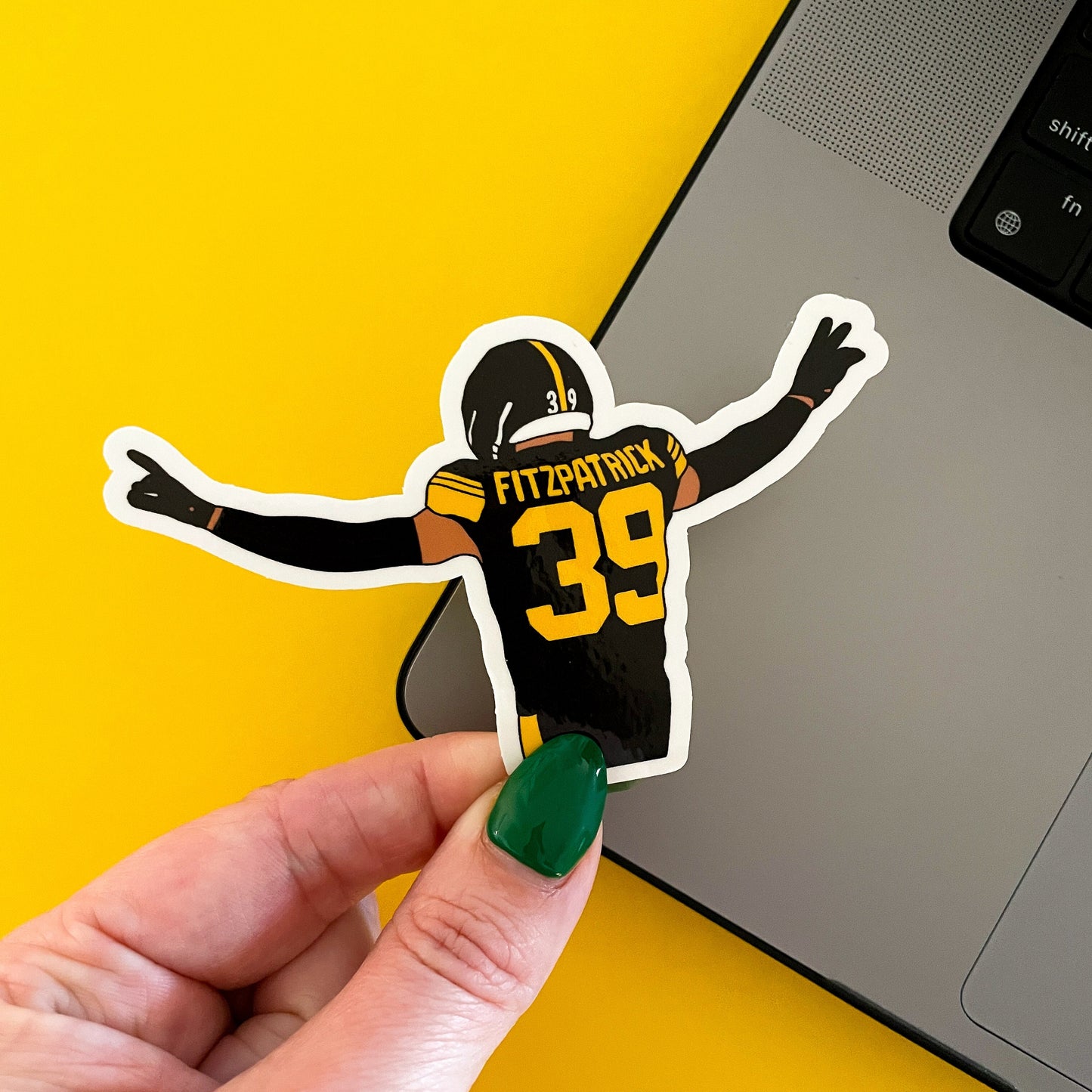 CLEARANCE: Pittsburgh Football Sticker