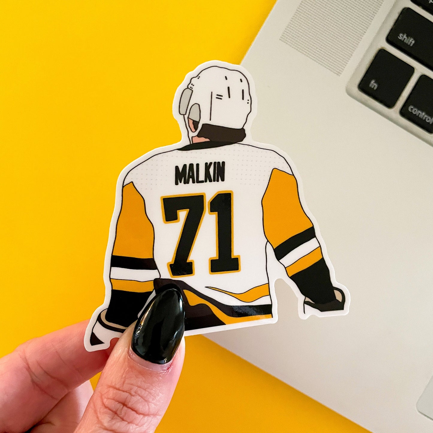 Pittsburgh Hockey Sticker