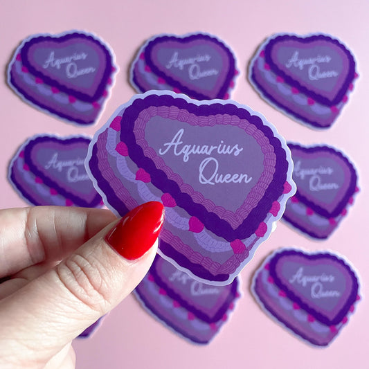 Aquarius Zodiac Sticker