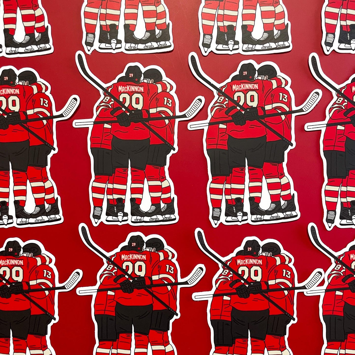 Canada Hockey Sticker