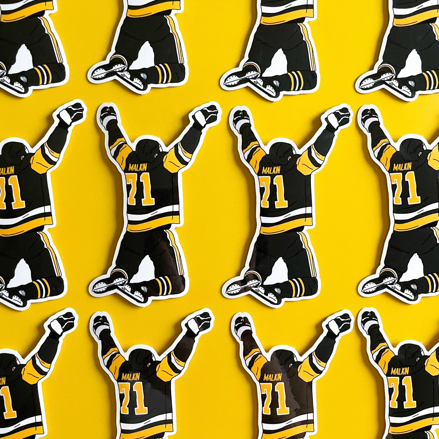 Pittsburgh Hockey Sticker