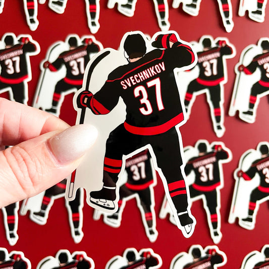 North Carolina Hockey Sticker