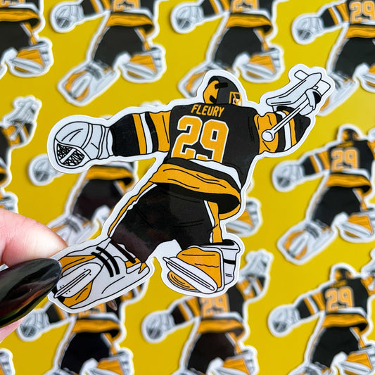 Pittsburgh Hockey Sticker