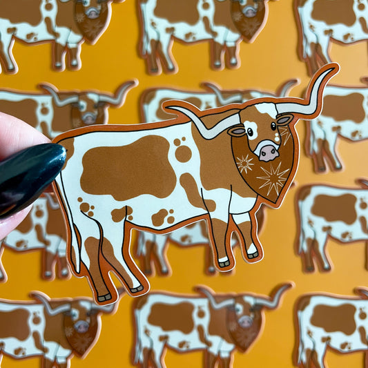 Longhorn Sticker, Texas Football Sticker