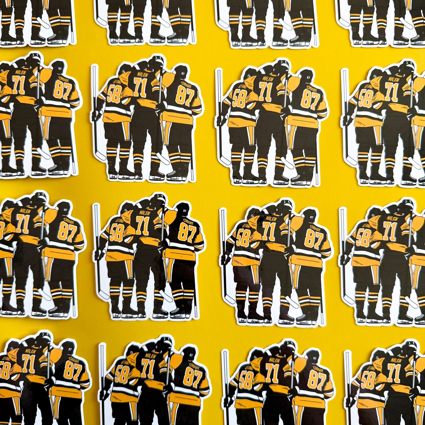 Pittsburgh Hockey Sticker