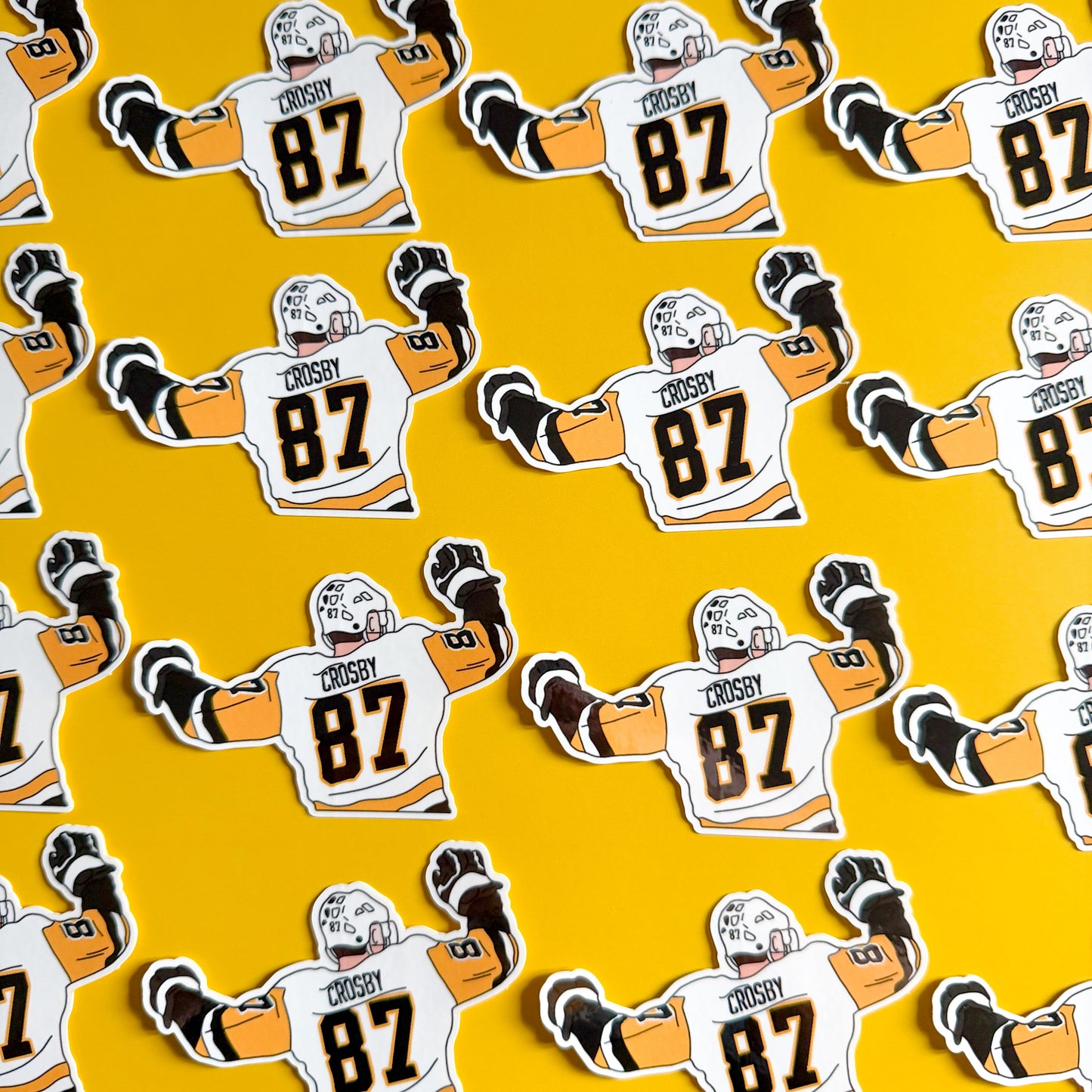 Pittsburgh Hockey Sticker