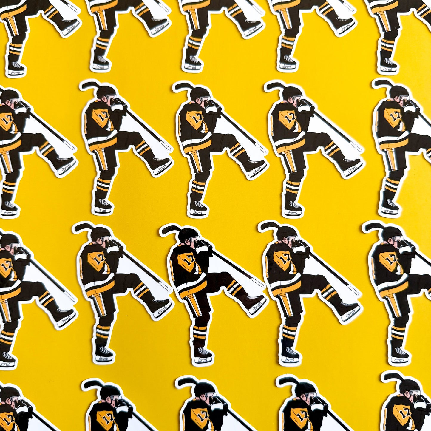Pittsburgh Hockey Sticker
