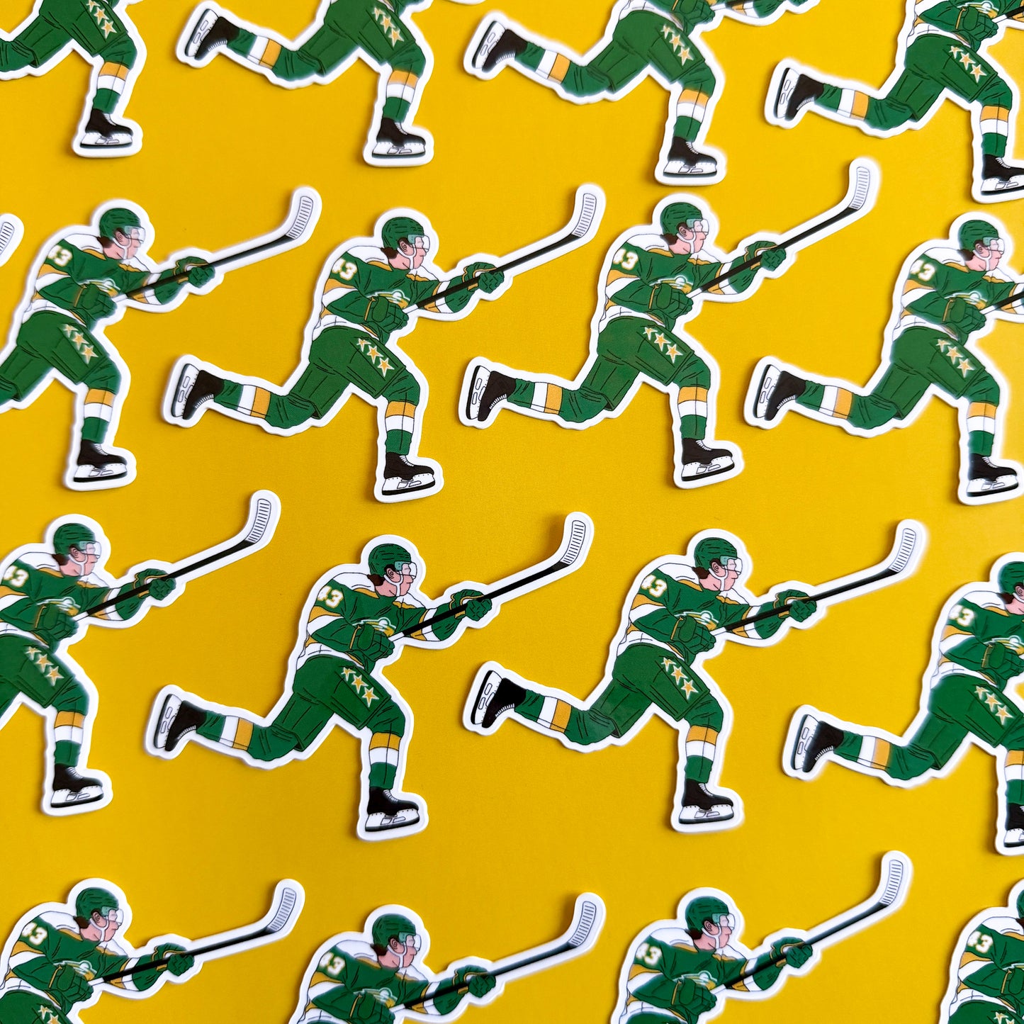 Minnesota Hockey Sticker