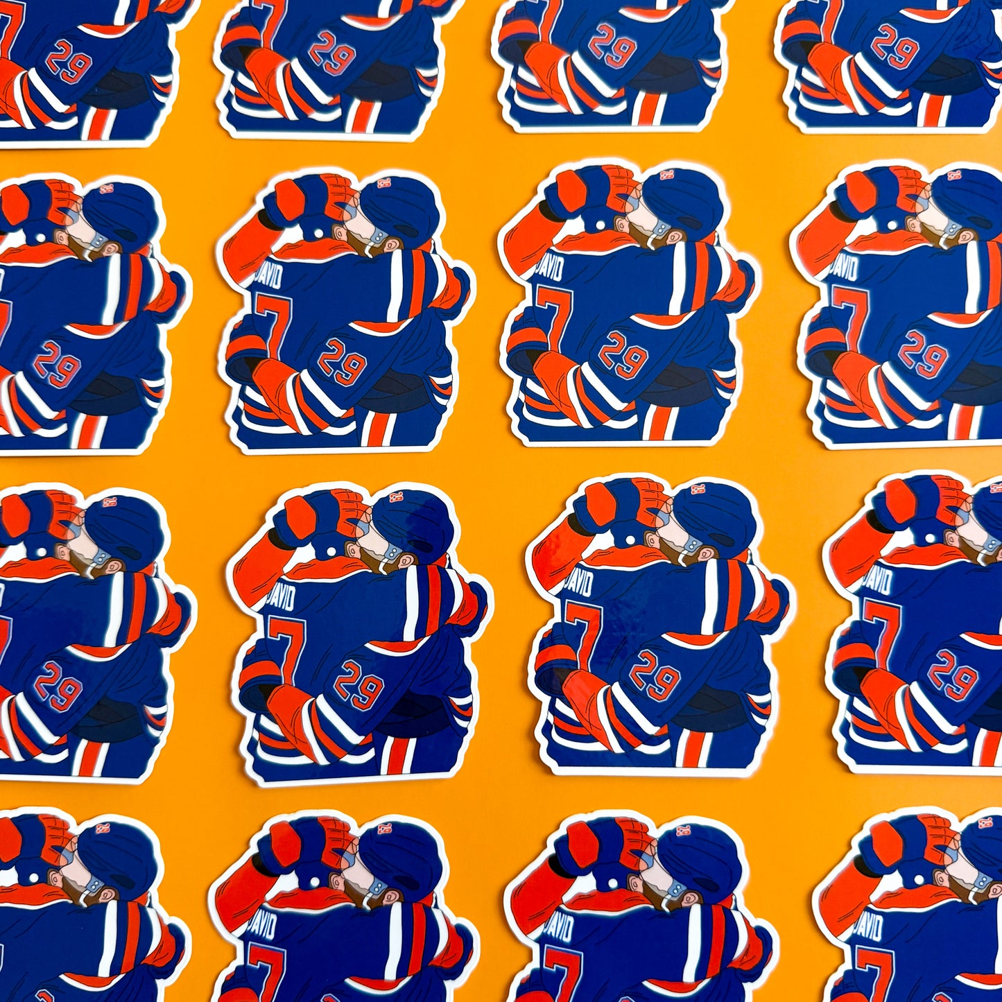 Edmonton Hockey Sticker