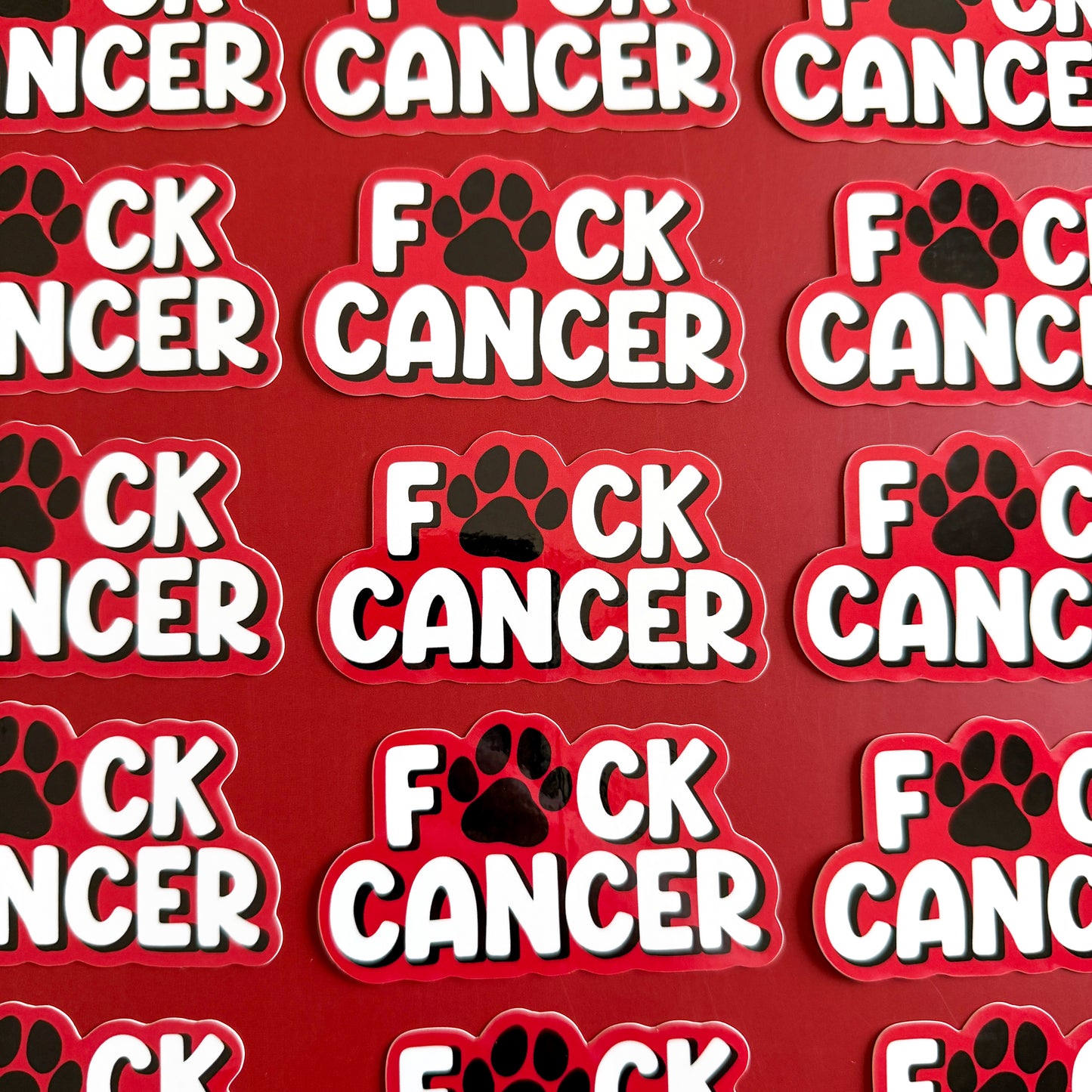 Canine Cancer Sticker