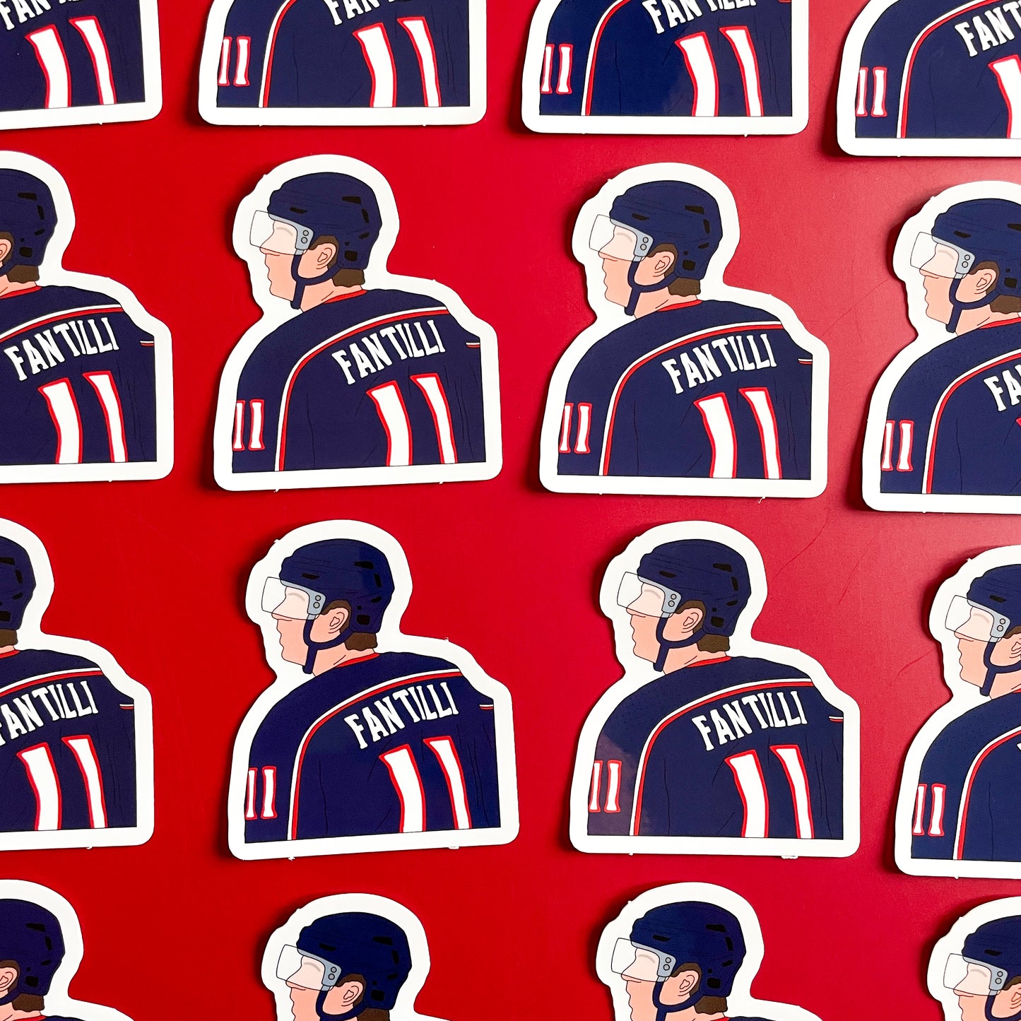 Columbus Hockey Sticker