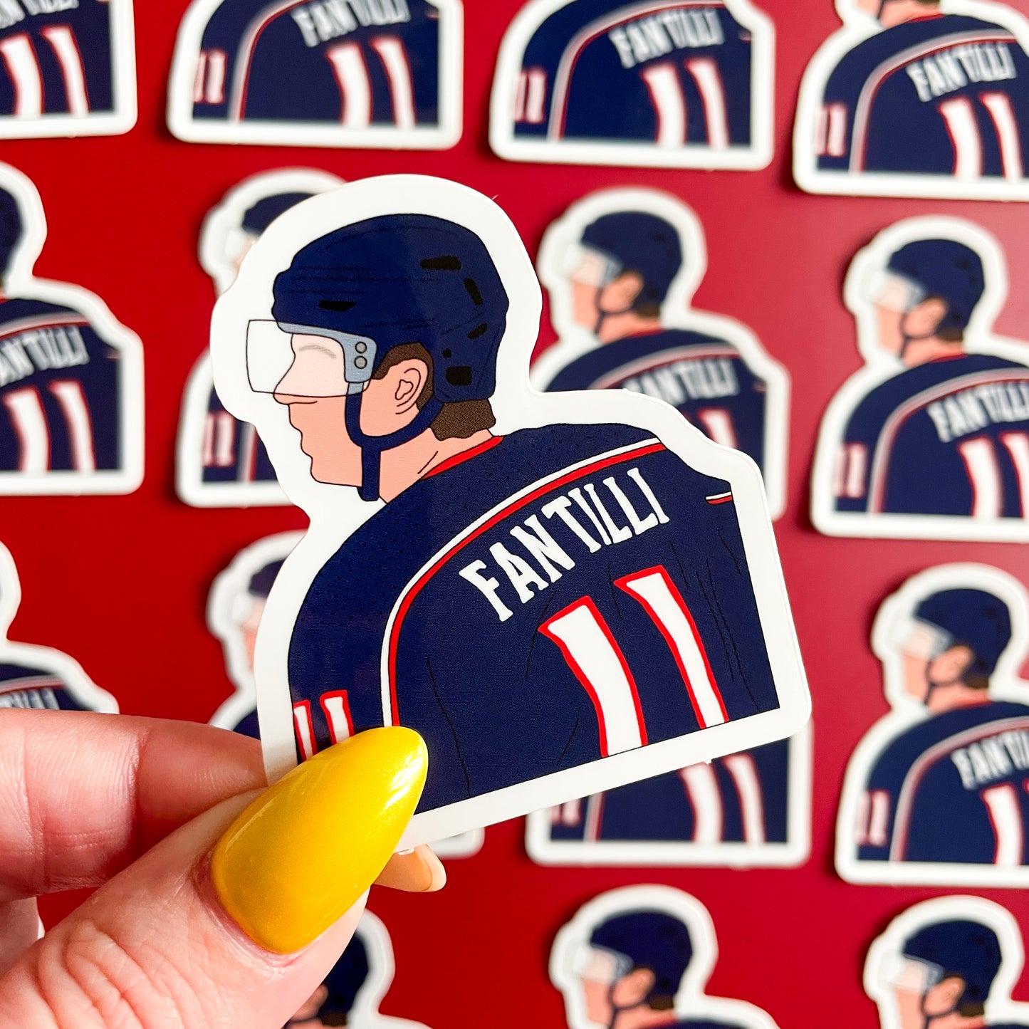 Columbus Hockey Sticker