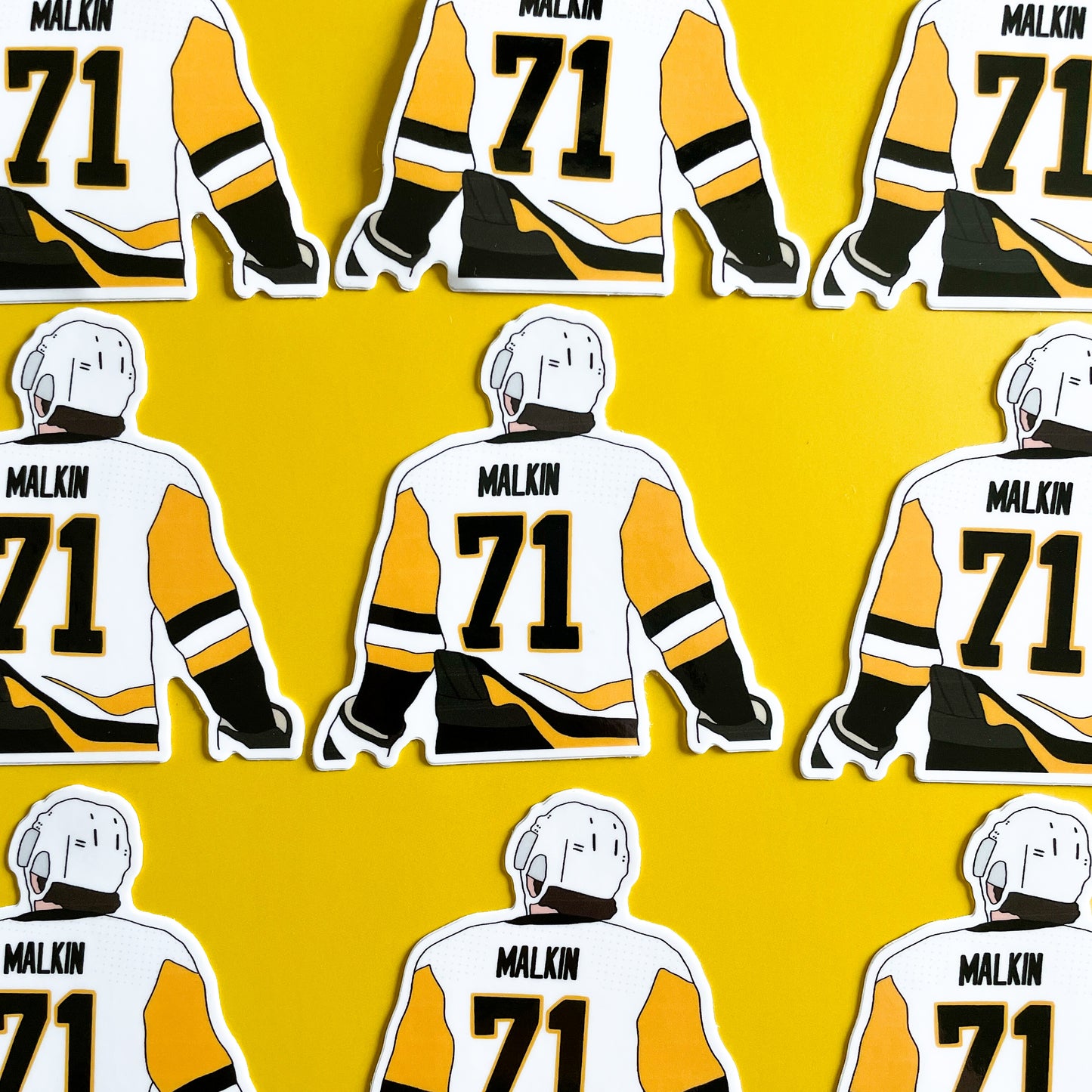 Pittsburgh Hockey Sticker