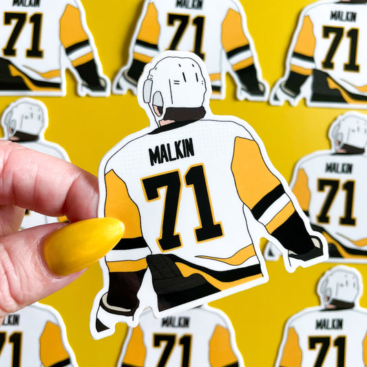 Pittsburgh Hockey Sticker