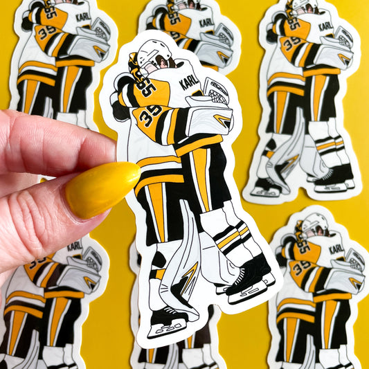 Pittsburgh Hockey Sticker