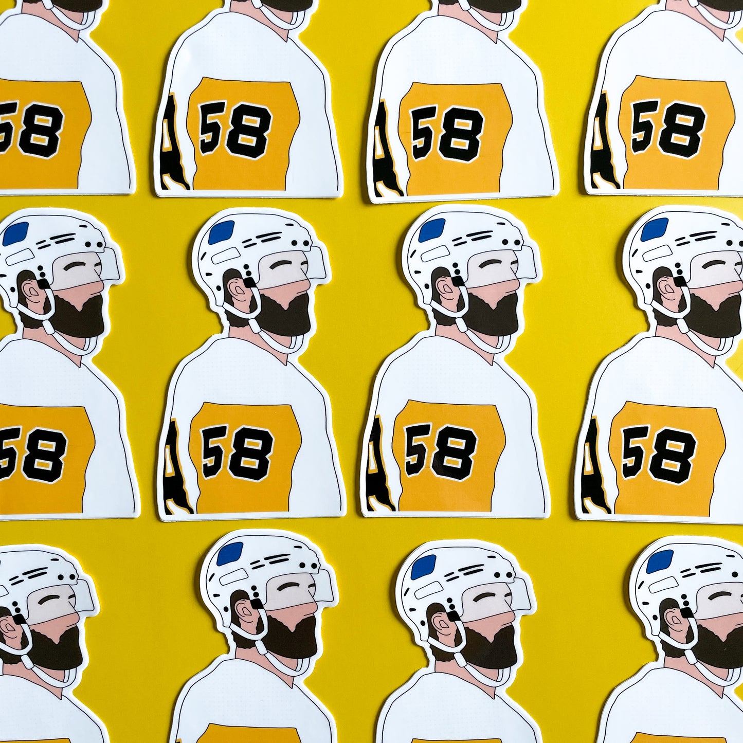 CLEARANCE: Pittsburgh Hockey Sticker