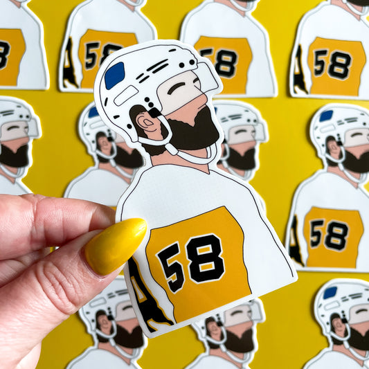CLEARANCE: Pittsburgh Hockey Sticker