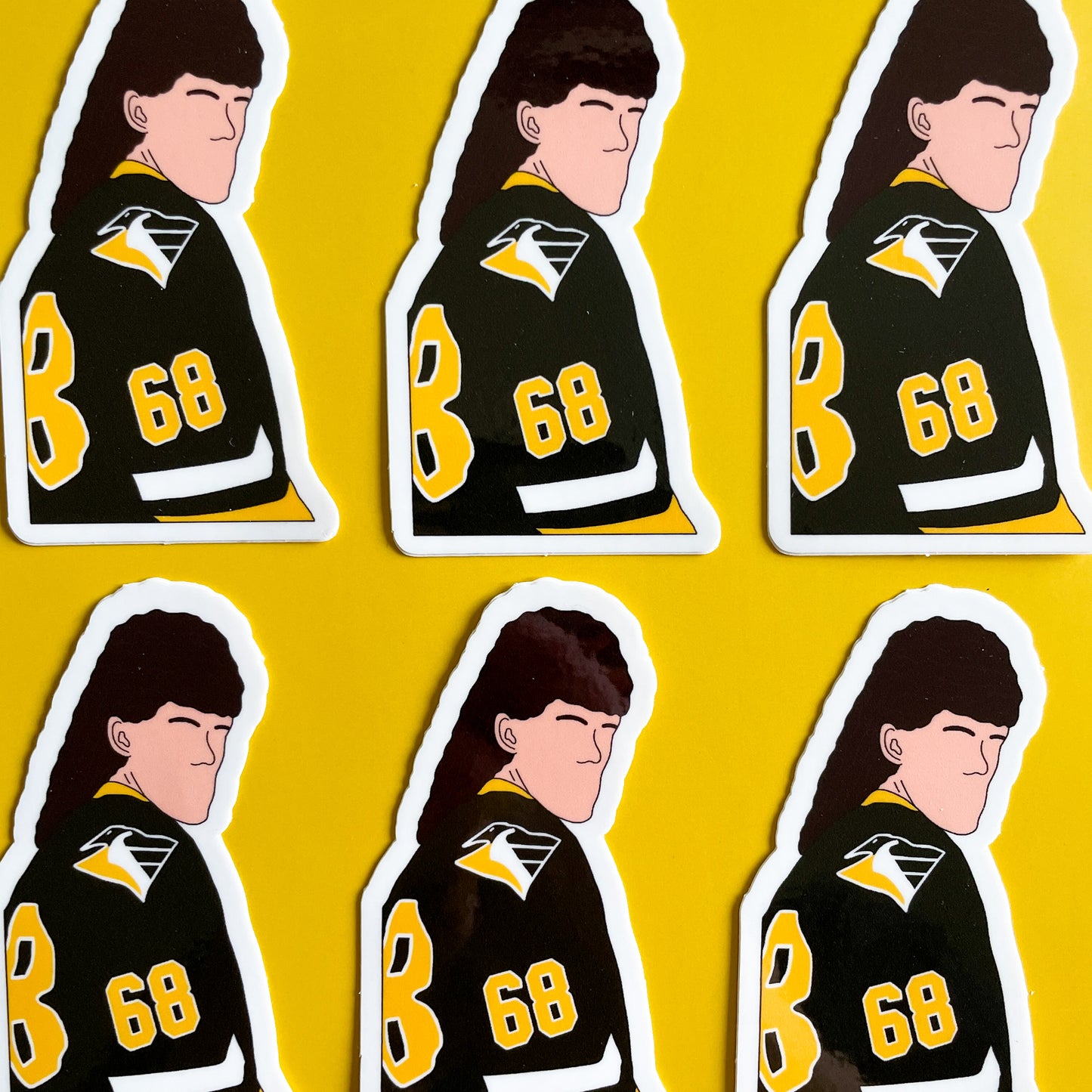 Pittsburgh Hockey Sticker