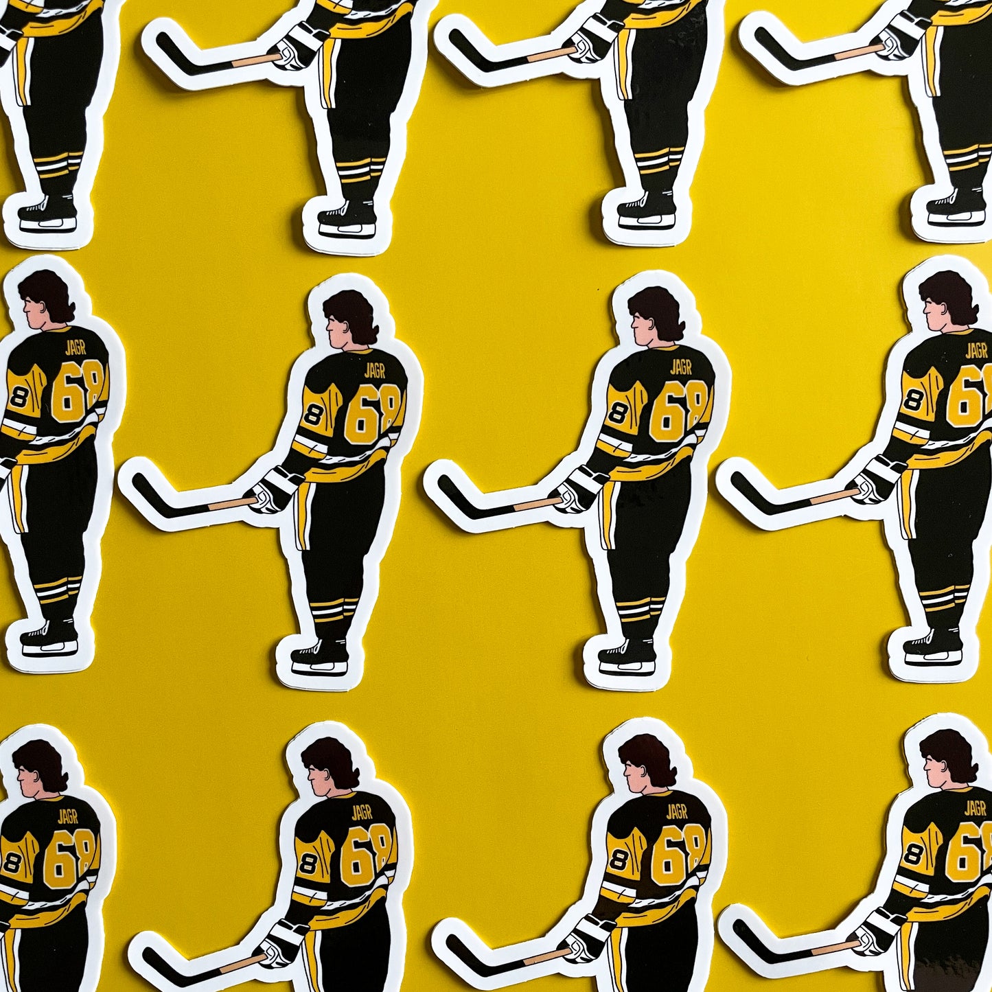 Pittsburgh Hockey Sticker