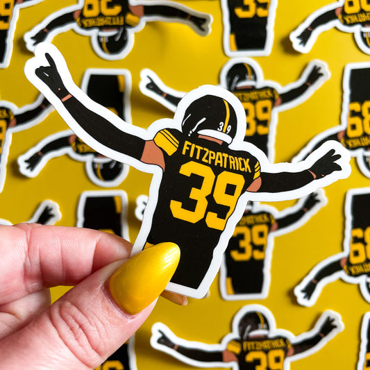 CLEARANCE: Pittsburgh Football Sticker