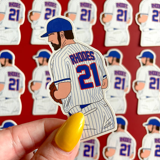 Kai Rhodes Sticker - "Caught Up" by Liz Tomforde