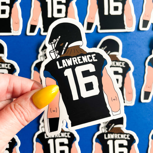 CLEARANCE: Jacksonville Football Sticker