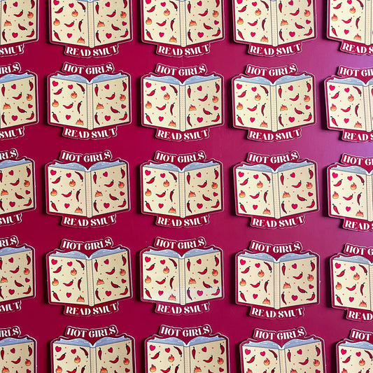 Hot Girls Read Smut Sticker