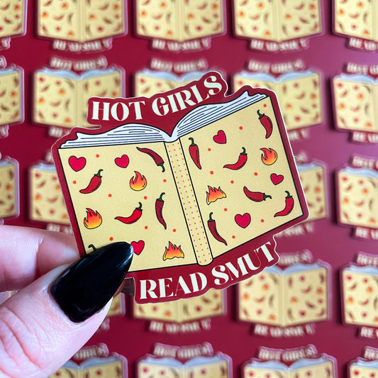Hot Girls Read Smut Sticker
