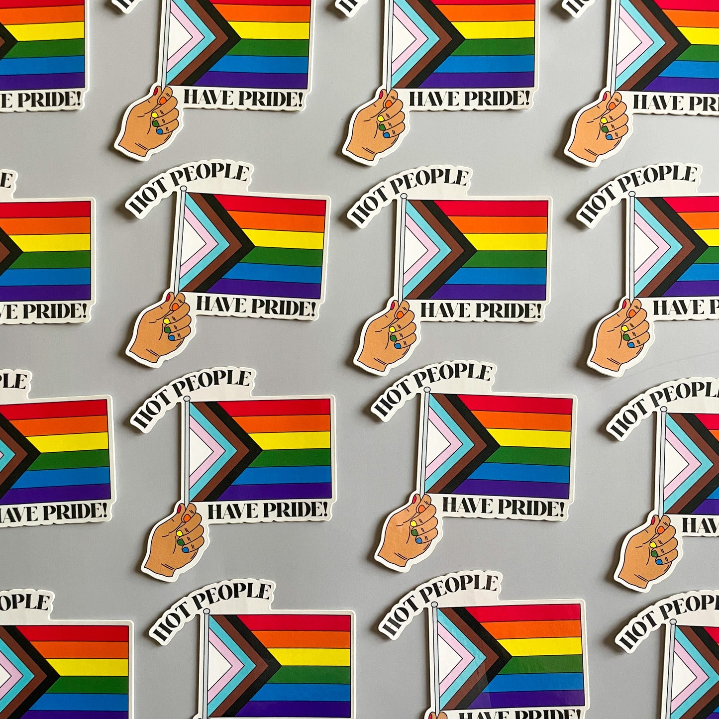 Hot People Have Pride Sticker