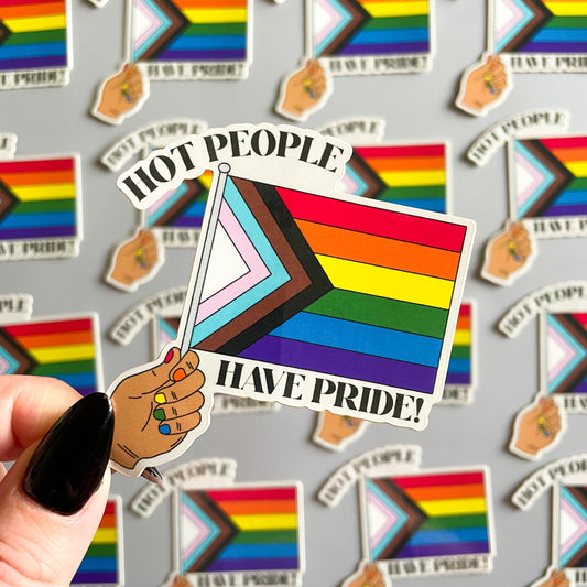 Hot People Have Pride Sticker