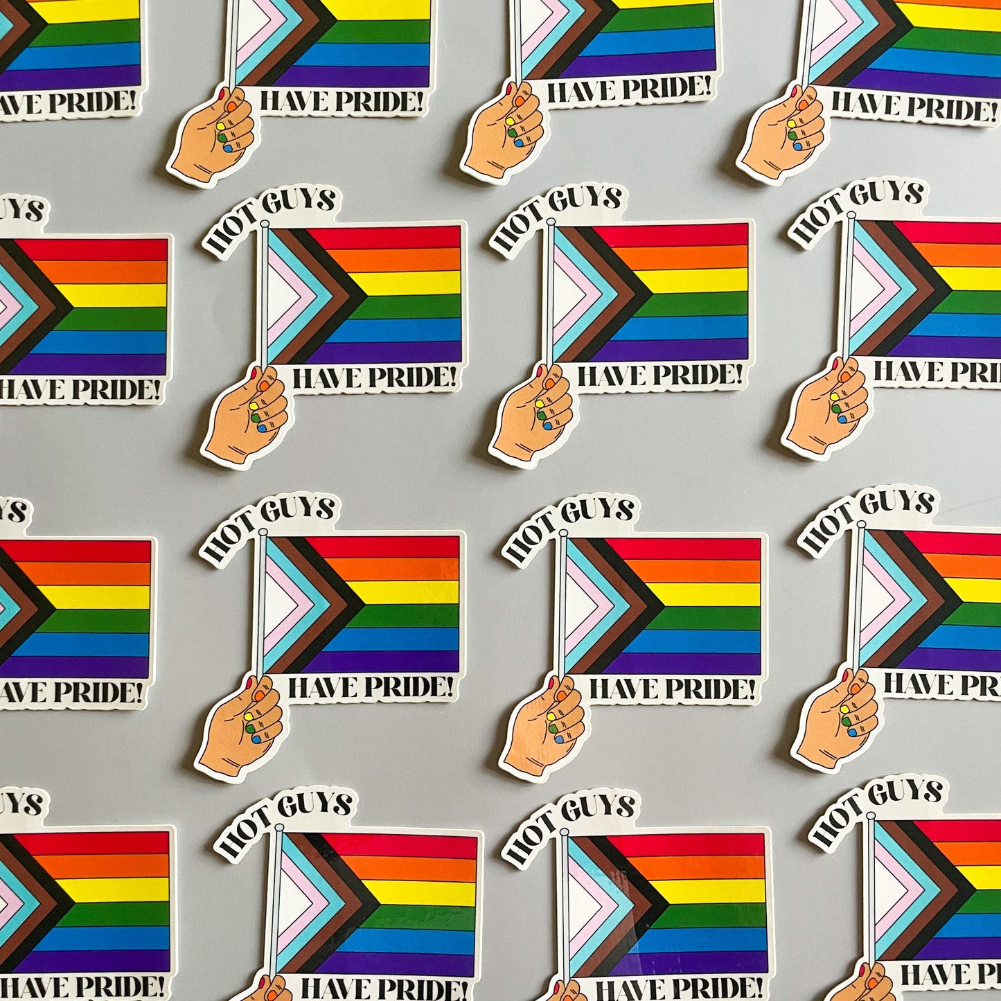 Hot Guys Have Pride Sticker