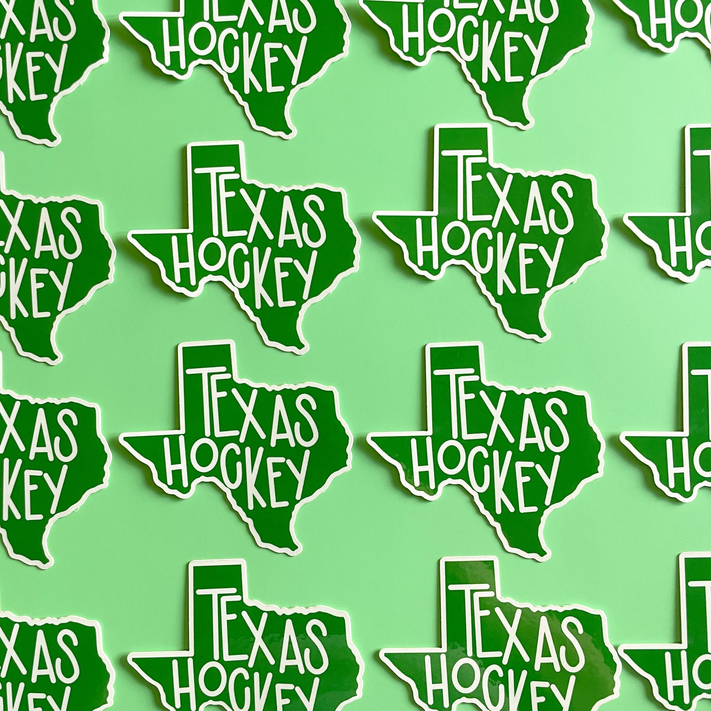 Texas Hockey Sticker