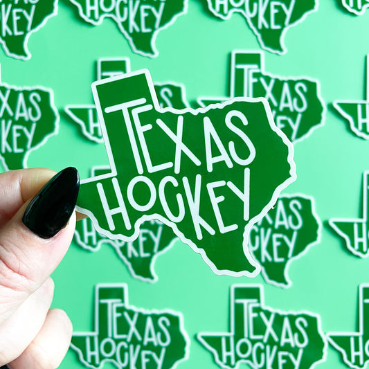 Texas Hockey Sticker